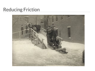 Reducing Friction
 