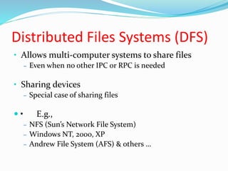 5.distributed file systems | PPT
