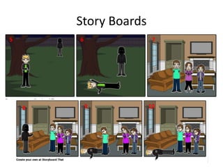 Story Boards
5 6 7
8 9 10
 