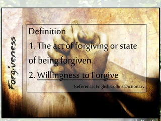 5. matthew 18.21 35. forgiveness is a gift (april 27,2013) | PPTX