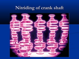 Nitriding of crank shaftNitriding of crank shaft
 