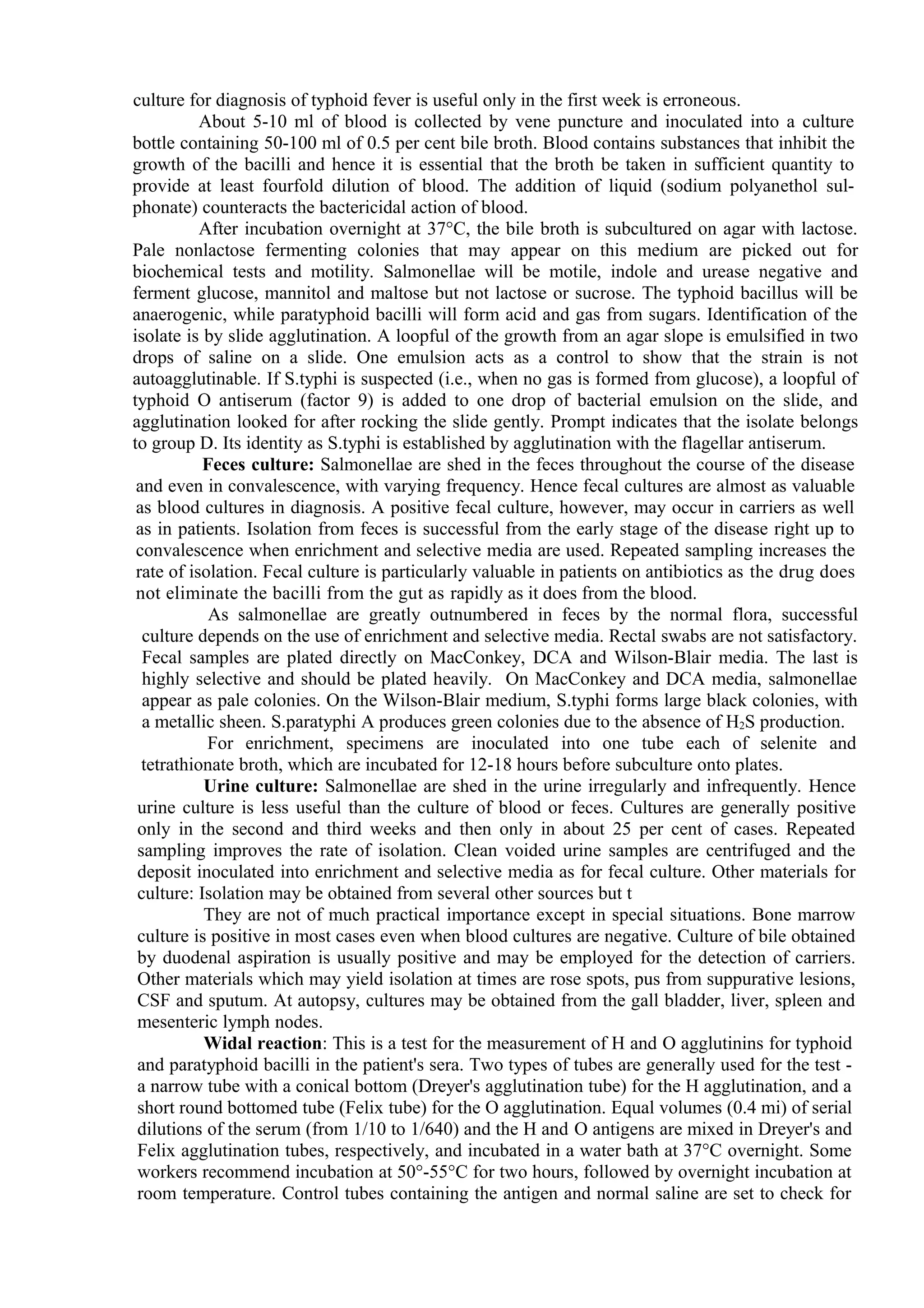 Salmonella. Causing Typhoidal Infections. Pathogenesis of Enteric Fever ...
