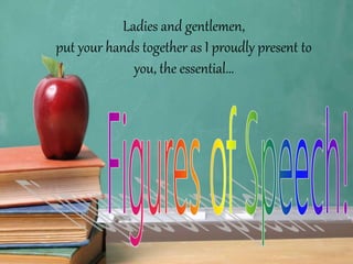 Ladies and gentlemen,
put your hands together as I proudly present to
you, the essential…
 