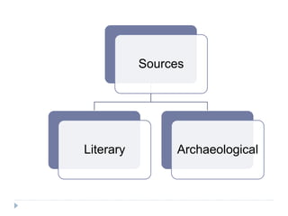 Sources
Literary Archaeological
 