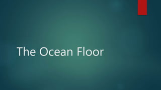 The Ocean Floor
 