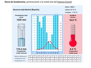Sierra de Guadarrama, perteneciente a la mitad este del Sistema Central
 
