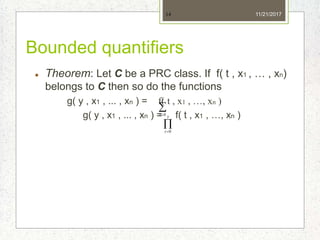 5.2 primitive recursive functions | PPTX