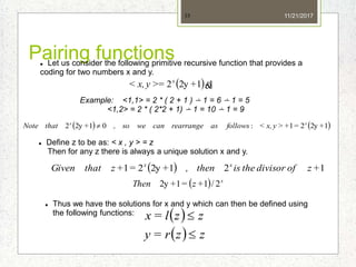 5.2 primitive recursive functions | PPTX
