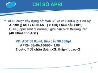 Cập nhật điều trị viêm gan B | PPT