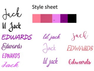 Style sheet
 