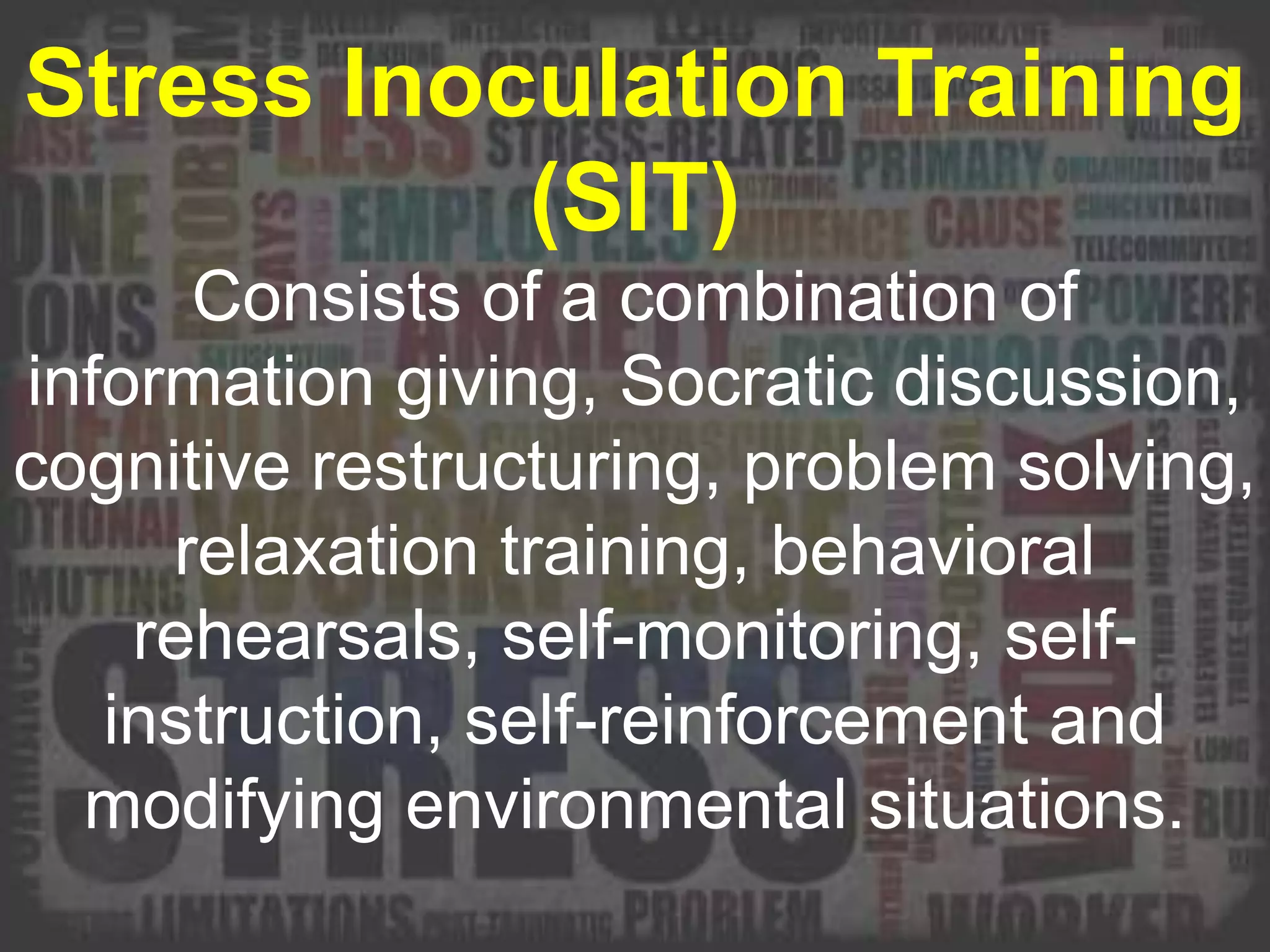 Donald Meichenbaum Cognitive Behavior Modification | PPTX