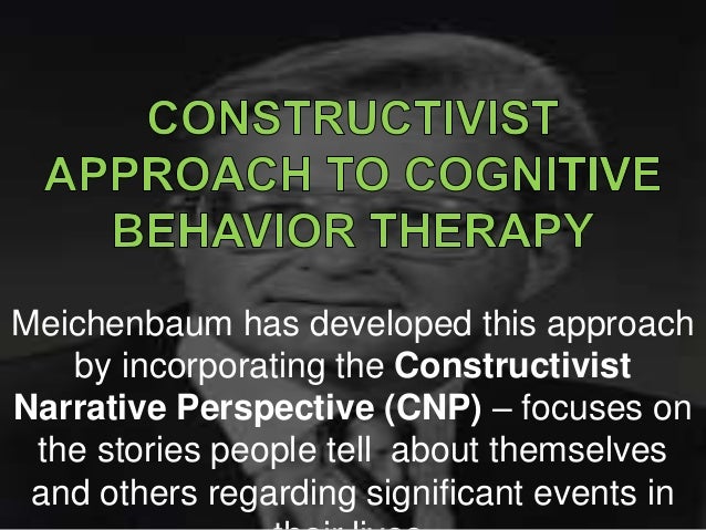 Donald meichenbaum cognitive behavior modification information