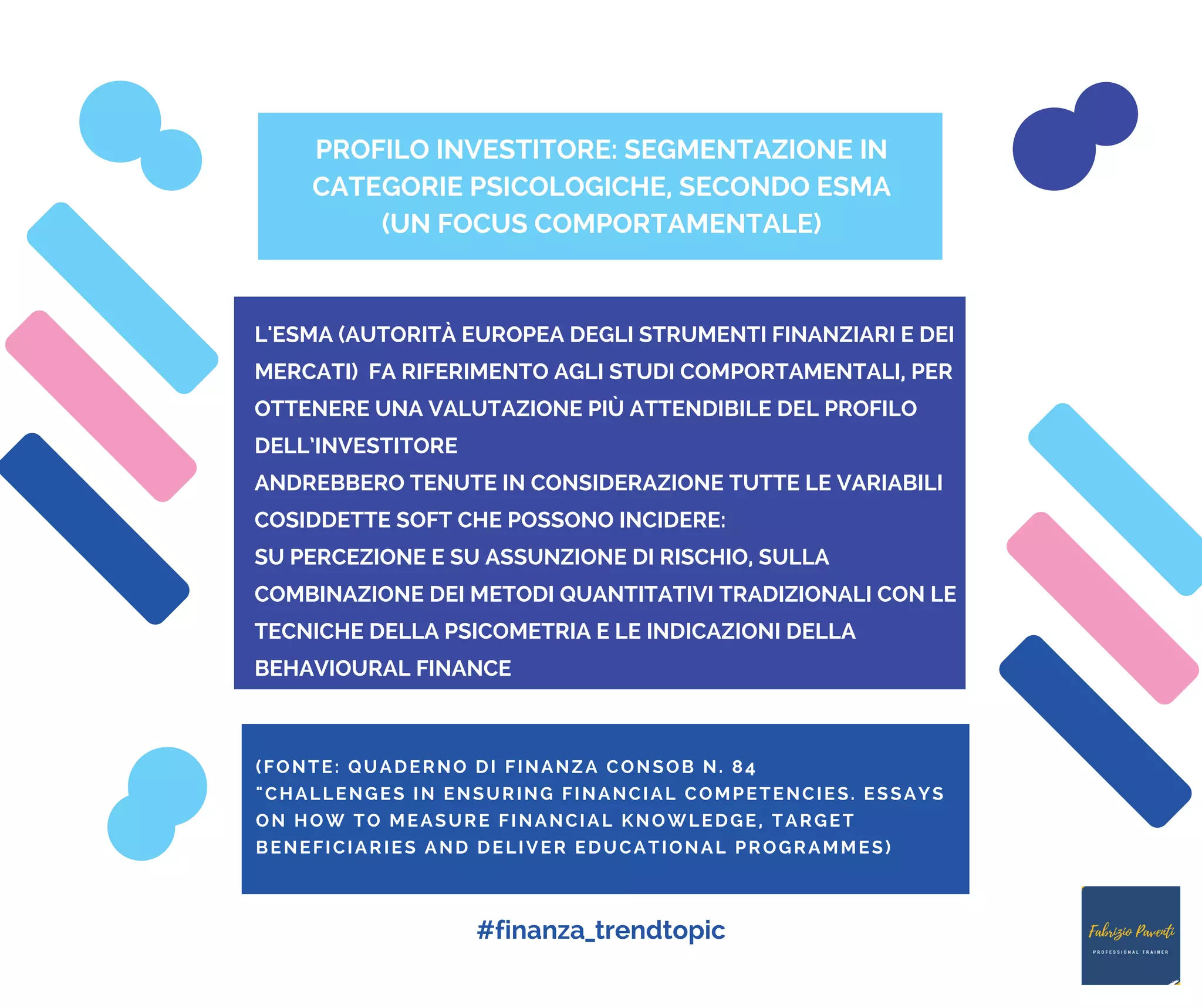 Segmentazione dei clienti secondo ESMA (focus comportamentale) | PDF