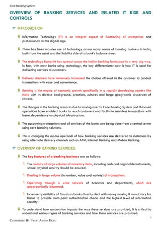 5. Core Banking System | PDF