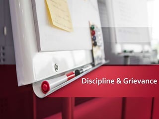 Discipline & Grievance
 