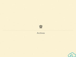 Archives
 