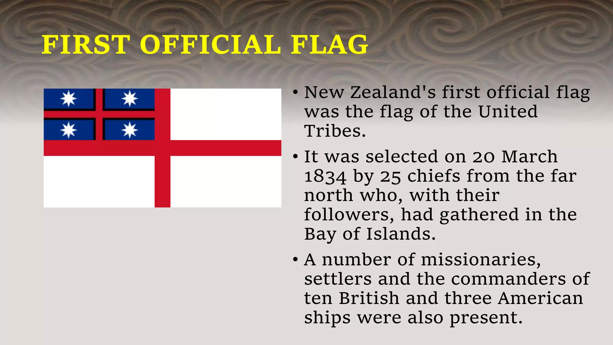 HUMANITIES YEAR 9: NEW ZEALAND FLAG | PPT