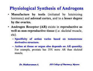 5.1.1 androgens and anabolic steroids