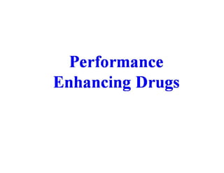5.1.1 androgens and anabolic steroids