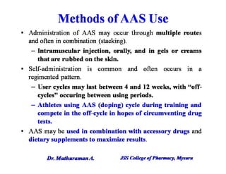 5.1.1 androgens and anabolic steroids