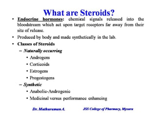 5.1.1 androgens and anabolic steroids