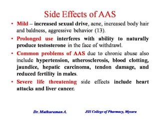 5.1.1 androgens and anabolic steroids
