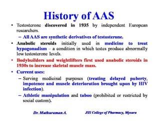 5.1.1 androgens and anabolic steroids