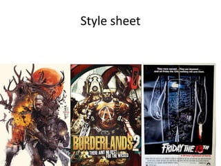 Style sheet
 