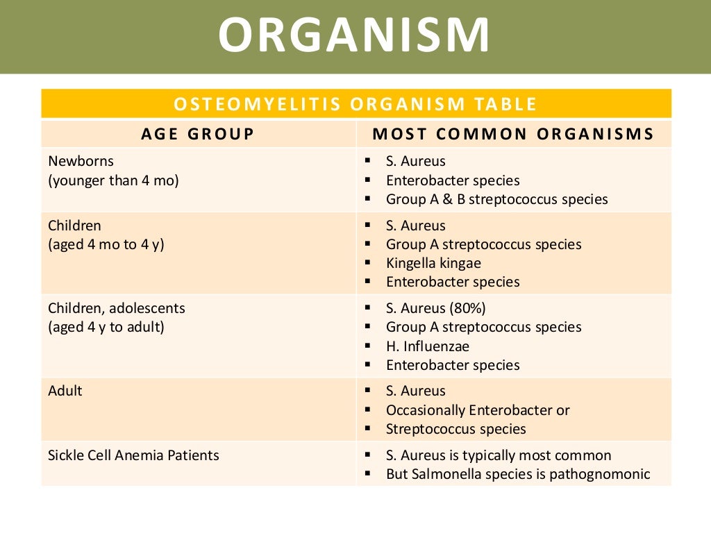 Acute Osteomyelitis
