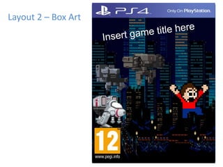 Layout 2 – Box Art
 