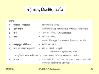 07/06/18 Prof.Dr.R.R.Deshpande 14
 