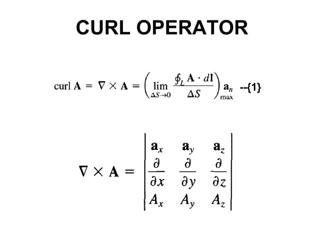 5. lec5 curl of a vector | PPT | Physics | Science