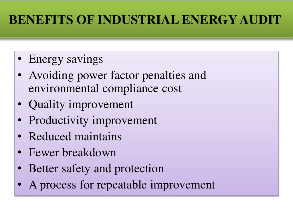 Energy Auditing / Energy conservation ppt by v.p. singh (201819)