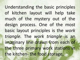 5. understanding the basic kitchen layout | PPTX