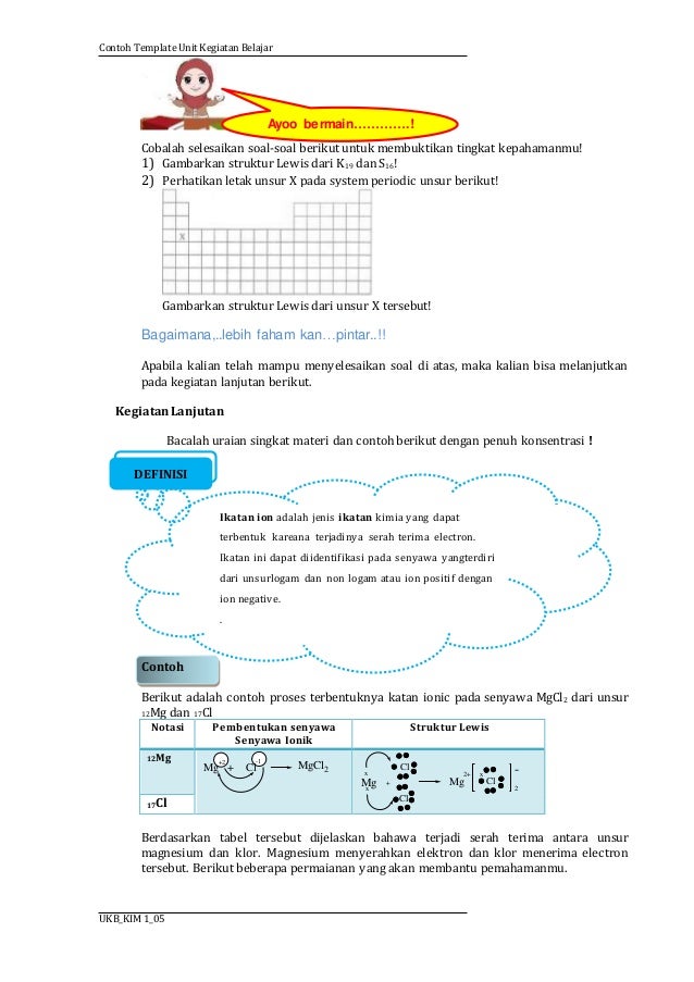 Ukbm Ikatan Kimia Ukbm Ikatan Kimia