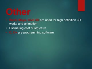 civil engineering software | PPTX
