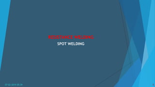 RESISTANCE WELDING
SPOT WELDING
07-02-2019 05:39 5
 