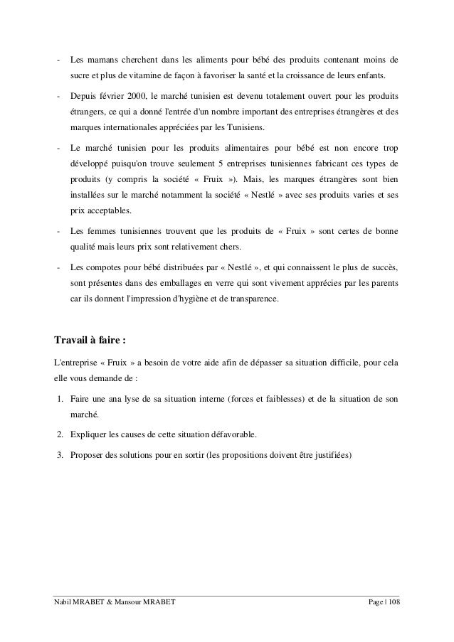 5 Mini Cas Exercices Cours Marketing De Base 5 Mini Cas Exercices Cours Marketing De Base