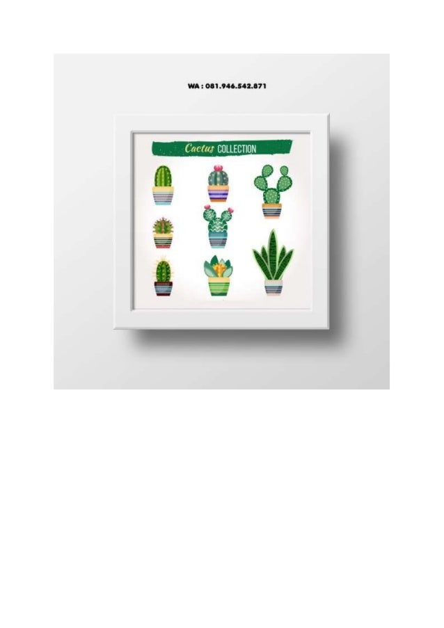 081 946 542 871, Hiasan Dinding Kaktus, Hiasan Dinding poster Kaktus