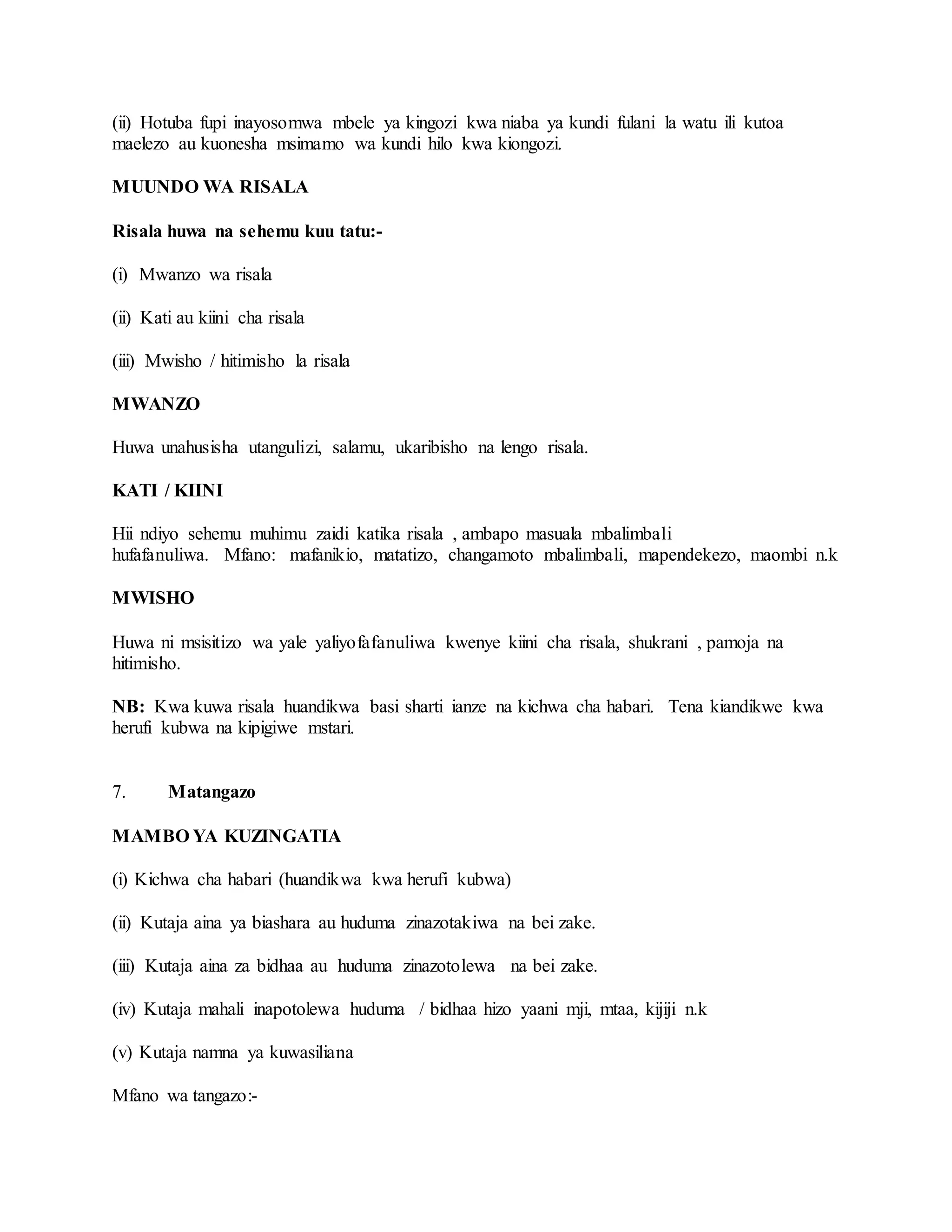 Utunga UTUNGAJI | DOCX