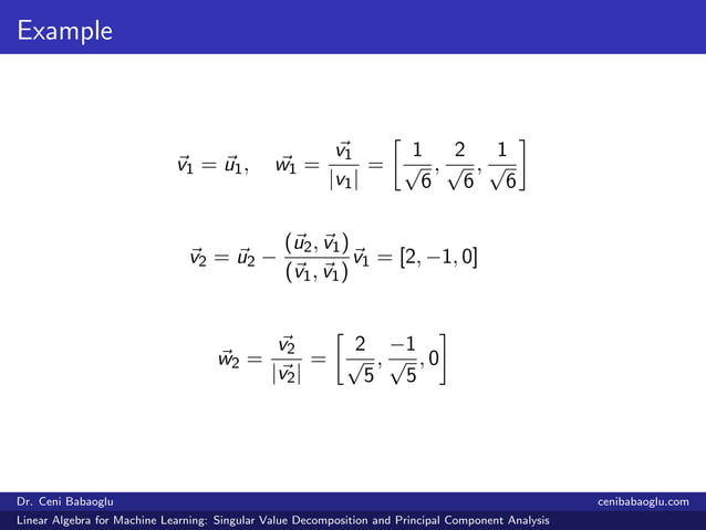 5. Linear Algebra for Machine Learning: Singular Value Decomposition ...