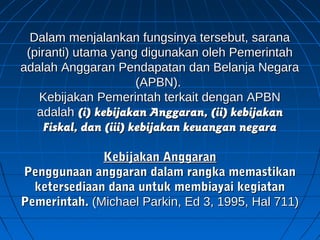 Analisis Struktur APBN-APBD | PPT