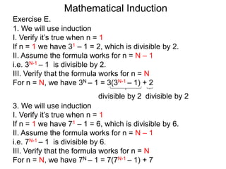 5 4 Mathematical Induction T