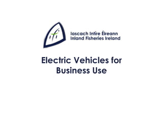 Electric Vehicles for
Business Use
 