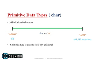 Java basic datatypes | PPT