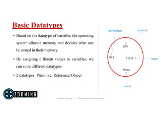Java basic datatypes | PPT