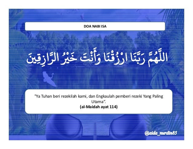 Doa Para Nabi Dalam al-Qur'an .PDF