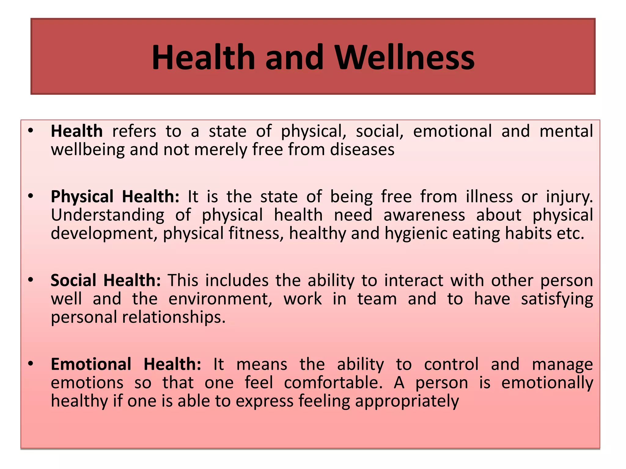 Module 5: Health and Well-being in Schools | PPT