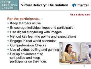 10 Tips to Engage Your Virtual Audience | PDF