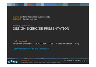 5.1 design exercise presentation